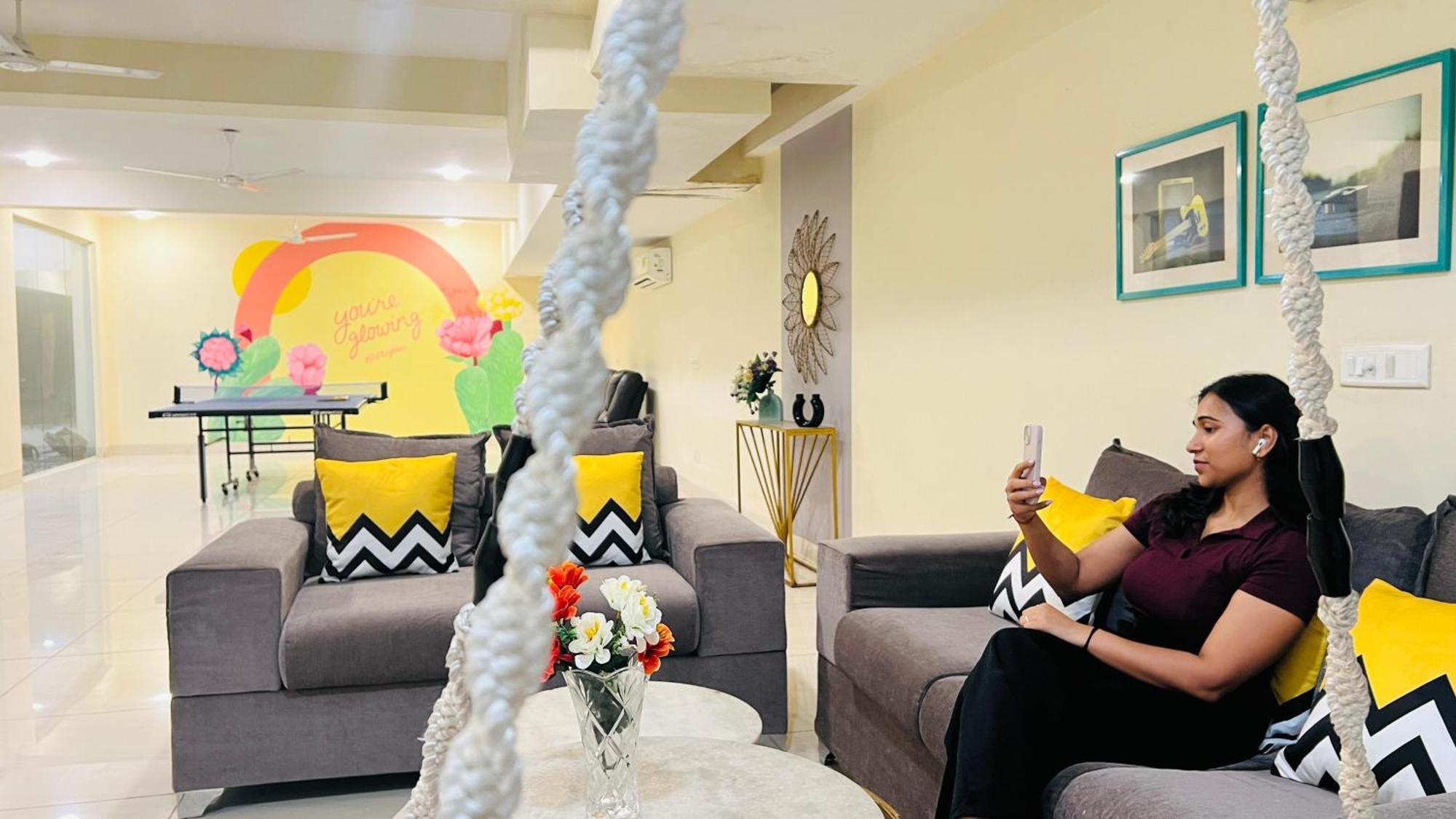 Bluo Studio5 Golf Course Road - Gym, Terrace Garden คูร์เคาน์ ภายนอก รูปภาพ
