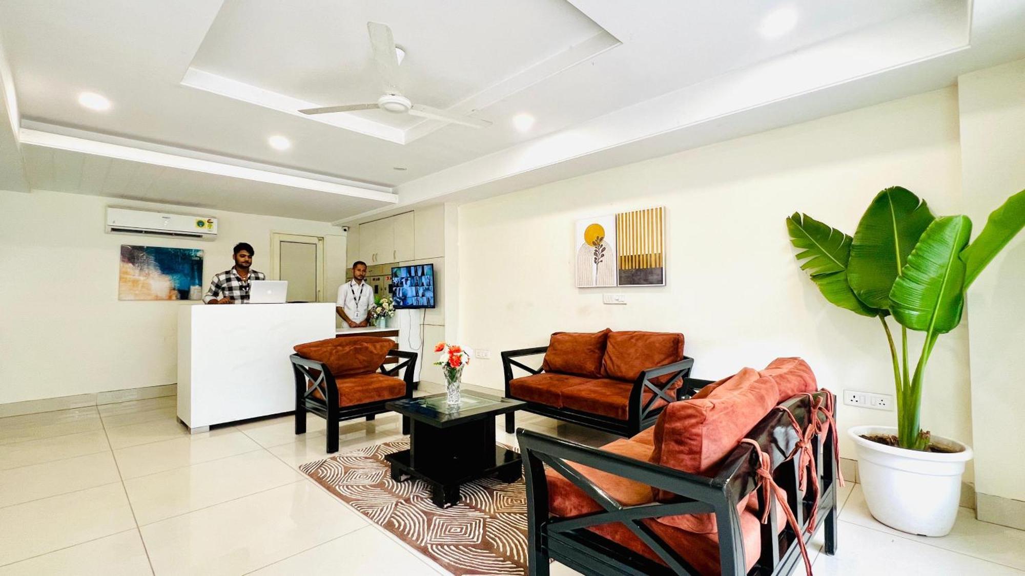 Bluo Studio5 Golf Course Road - Gym, Terrace Garden คูร์เคาน์ ภายนอก รูปภาพ