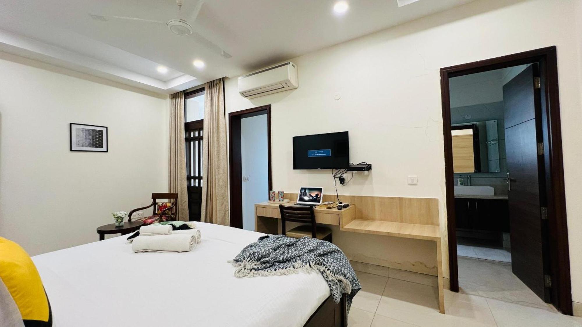 Bluo Studio5 Golf Course Road - Gym, Terrace Garden คูร์เคาน์ ภายนอก รูปภาพ
